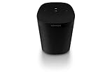 Sonos One SL schwarz - All-In-One Smart Speaker (Kraftvoller WLAN Lautsprecher mit App Steuerung und...
