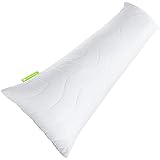 Hochwertiges Seitenschläferkissen 40x145 cm - Langes Kissen für Seitenschläfer - Body Pillow -...