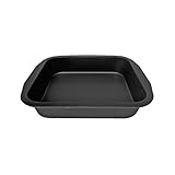 Zenker Brownieform Black Metallic – Premium Backform 270 x 260 x 50 mm, 1600 ml, hitzebeständig...