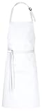 DESERMO Premium Latzschürze 100x80cm (LXB) - Verstellbare Küchenschürze für Frau & Mann –...