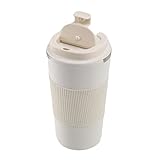 Ghulumn Doppelter Edelstahl-Kaffee-Heißwasserbecher mit Nicht-Etui, Auto-Vakuumflasche,...