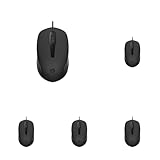 HP 150 Kabelgebundene USB-Maus – Ergonomisch, 3 Tasten, 1600 DPI, optischer Sensor, beidhändig...