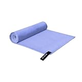 LAGUOE Luxuriöses Mikrofaser Handtuch Schnell Trocknend Super Saugfähig Für Sport Reisen Strand...