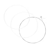 Toddmomy 3 Stück Balalaika Saiten Nylon Ersatzset Langlebige Balalaika Saiten mit Sanfter Spannung...