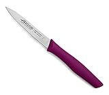 Arcos Küchenmesser Edelstahl NITRUM 100 mm - Obst und Gemüse Schälen - Ergonomischer Polypropylen...