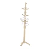 JUMPLAWN Puppenkleidungsständer Kleiderbügel Puppenzubehör Puppenhaus Minigarderobe Puppenschrank...