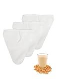Nussmilchbeutel 3 Stück, 30 * 30 CM Lebensmittelqualität Passiertuch, Beutel Wiederverwendbar...