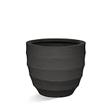 Luca Lifestyle Pflanzkübel Bordo New Egg Pot Earth Rund Fiberglas *5 Jahre Garantie* - 55x55x46 cm...