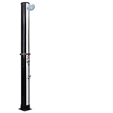 RAUGAJ Dieser Artikel - Outdoor Solardusche mit Duschkopf und Wasserhahn 40 l Nice