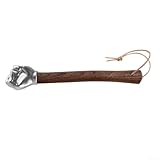 Hammer mit Edelstahlkopf und rutschfestem Holzgriff für Bau-, Garten- und Haushaltsaufgaben,...