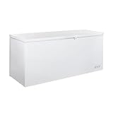 GastroHero Gefriertruhe ECO 550 I Tiefkühltruhe 439L groß I abschließbar I Kühltruhe fahrbar und...