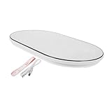 Beaupretty Digitale Personenwaage Tragbare Wiederaufladbare Körperwaage mit LCD Display für...