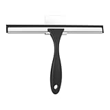NileHome Duschabzieher Duschwischer für Glastür Edelstahl Fenster Squeegee Allzweck Heavy-Duty Bad...