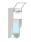 OVAS HOO Eurospender 500 Ml Desinfektionsspender Wand Aluminium Seifenspender Wandbefestigung Mit...