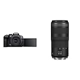 Canon EOS R10 Systemkamera + RF-S 18-45mm F4.5-6.3 is STM Zoomobjektiv & Objektiv RF 100-400mm...