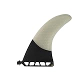 HFWRDVJCM 1pc Surfbrett Fin 6 '7' 8 '9' Länge Surfbrett Center Flossen Longboard Einzel Flossen...