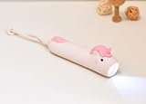 LUPATDY Aufladbar Taschenlampe Kinder Silizium, wiederaufladbare LED Taschenlampe, Dimmbar...