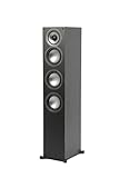 ELAC Uni-Fi 2.0 Standlautsprecher UF52, Stand Speaker für Musikwiedergabe über Stereo-Anlage, 5.1...