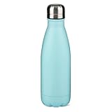 ESTEXO Isolierflasche Thermoflasche Trinkflasche 300 ml to Go Vakuum Edelstahl Flasche