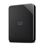 WD 5 TB Elements AE Tragbare Externe Festplatte, SuperSpeed USB 3.2 Gen 1/USB 3.0,...