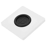 Hemobllo 86 Typ Wanddurchführungsplatte mit 35mm Kabelauslass Weiße Steckdosenabdeckung mit...