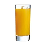 Arcoroc - Kollektion Island – 6 Gläser hoch 29 cl aus Glas – Professioneller Einsatz – ideal...