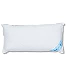 Koru Style Premium 3 Kammer Kopfkissen 40x80 – Größe 40x80 cm - Federkissen Daunenkissen –...