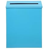 Homoyoyo Vintage Wandbriefkasten aus Eisen Großer Retro Postkasten für Außenwand Stabiler...