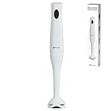 MULIN 400-W-Stabmixer, leistungsstark und leicht, mit abnehmbarem und spritzwassergeschütztem...