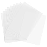 20 Stücke Mylarfolie Blätter Schablonenfolie,Mylar Folie Schablonen 30,5 x 21,7 cm Kunststoff...