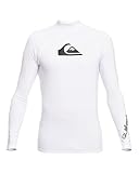 Quiksilver - All Time Rashguard Surf Tee für Männer - Bright White - L