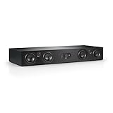 Nubert nuBoxx AS-425 max | Schwarze Soundbar mit schwarzer Front | Soundplate für Streaming |...