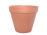 meindekoartikel Italienischer Terracotta Topf Blumentopf Pflanztopf Tontopf wiederverwendbar...