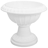 Veemoon Römischer Pflanzkübel Mittelgroß aus Robustem Material Blumentopf für Terrasse und...