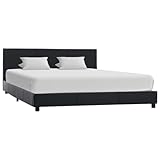 ULUYYUC Bettgestell, Doppelbett/Einzelbett Gartenbett Jugendbett Schlafbett Geeignet für...