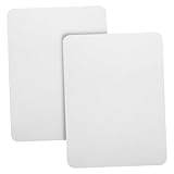 SECFOU 2st Doppelseitiges Nachrichtenbrett Home-message-board Memoboard Schreiben Desktop-whiteboard...