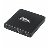 Juuewrryg Mini 4K 265 Werbeplayer Media Player Unterstützt TF-Karte USB-Disk 1080P Full HD...