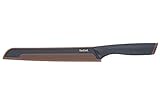 Tefal K12218 Fresh Kitchen Brotmesser 20 cm | Klinge aus Edelstahl mit titanverstärkter...