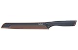 Tefal K12218 Fresh Kitchen Brotmesser 20 cm | Klinge aus Edelstahl mit titanverstärkter...