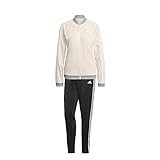 adidas Damen Trainingsanzug, Black/Wonder Quartz/White/Medium Grey Heather, XL