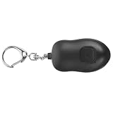 TEHAUX Persönlicher Alarm mit LED Licht Kompakter Panikalarm für Frauen Tragbarer Notfallalarm...