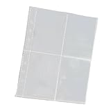 TTETTZ Photokardärmel 4 Grid Layout Photocard Album Seiten für Reisefoto Koreanisch