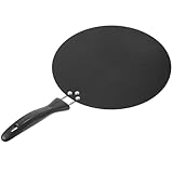 BESPORTBLE Tragbare Crêpe Pfanne 30cm Antihaftbeschichtet mit Griff Vielseitige Tortillapfanne für...