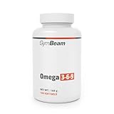 GymBeam Omega 3 6 9 mit Vitamin E angereichert, pro Tagesdosis Fischöl 800 mg, erhält Fisch-,...