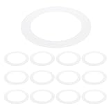 PATIKIL 4' ID 5.5' OD Plastik Blende 12 Stück Deckenleuchten Goof Ringe Mattes Rundes...