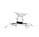 celexon universal Beamer-Deckenhalterung PDH130 - Traglast bis 15 Kg - neigbar - 13cm Deckenabstand...