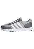 adidas Unisex Run 50s Shoes Schuhe, Grey Two/Cloud White/Grey Four, 42 2/3 EU