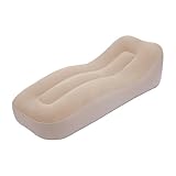 Hanmorfarbi Aufblasbares Bett 180x75cm, Luftbett mit Elektrischer Pumpe, Tragkraft bis 150kg,...