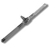 Lisaro® Trizepsstange/Bizepsstange Profi – Diamanträndel-Stange für Kabelzug, Universalgriff...