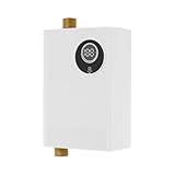 YUNRUX Wassererhitzer Elektronischer Durchlauferhitzer 28-55℃ Warmwasserbereiter Warmwasserboiler...